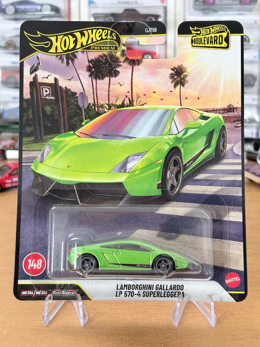 Hot Wheels Lamborghini Gallardo LP 570-4 Superleggera Boulevard #148 Premium Diecast