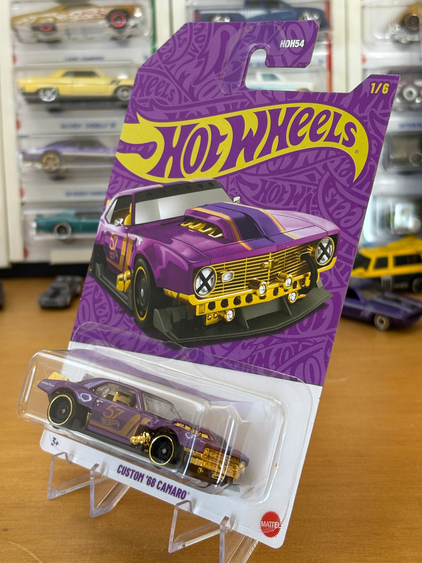 Hot Wheels Mainline / Custom '68 Camaro / 2025 Anniversary set 1/6