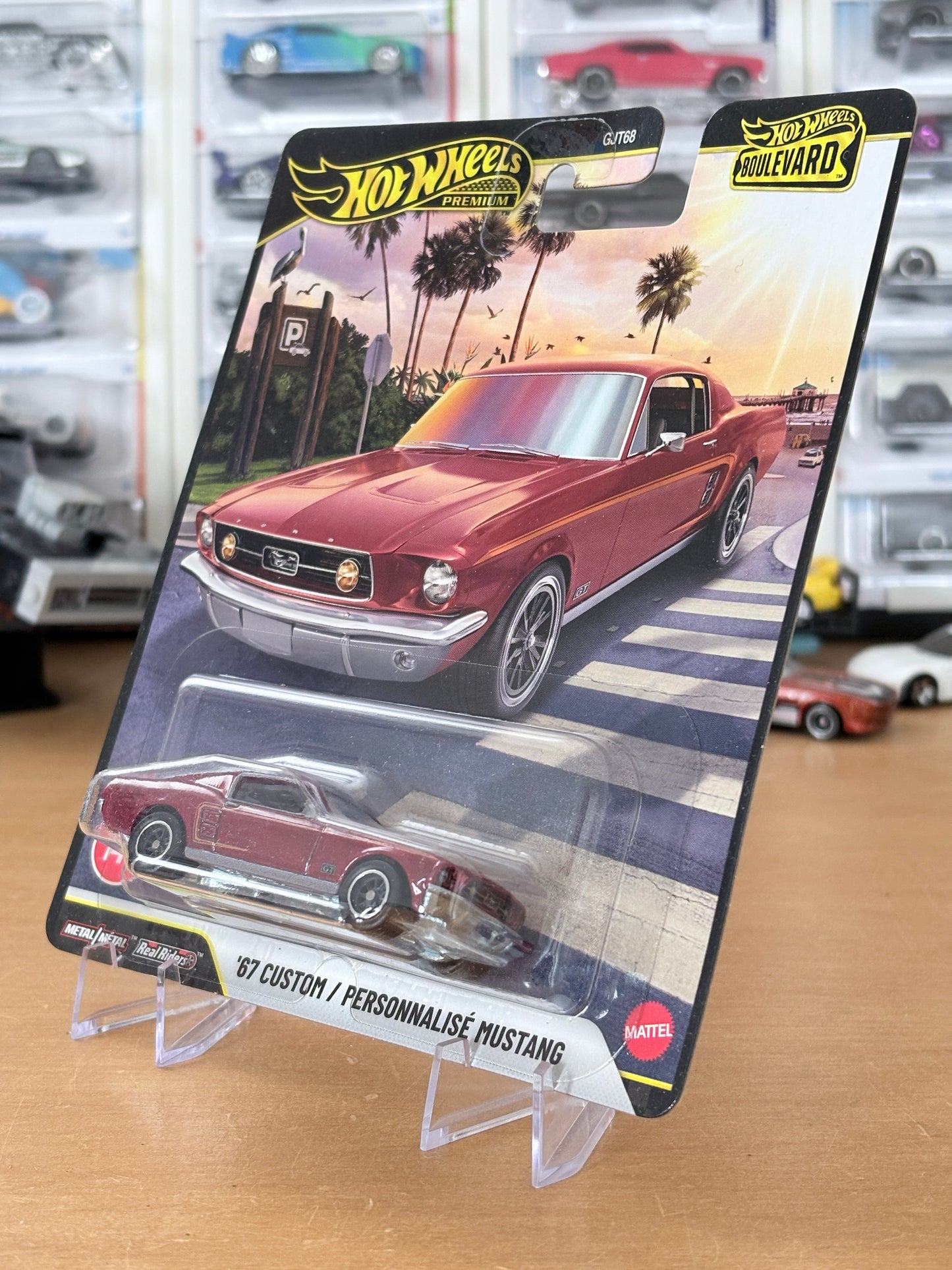Hot Wheels '67 Custom Mustang Boulevard #149 Premium Diecast