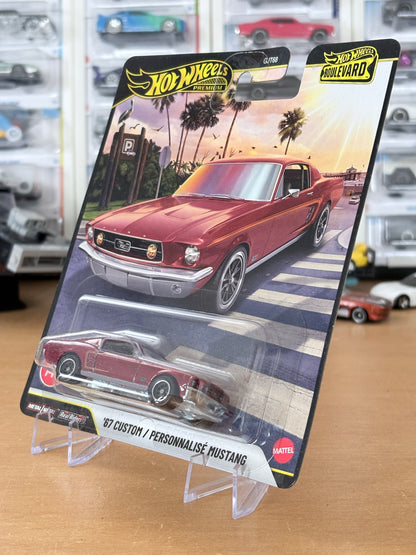 Hot Wheels '67 Custom Mustang Boulevard #149 Premium Diecast