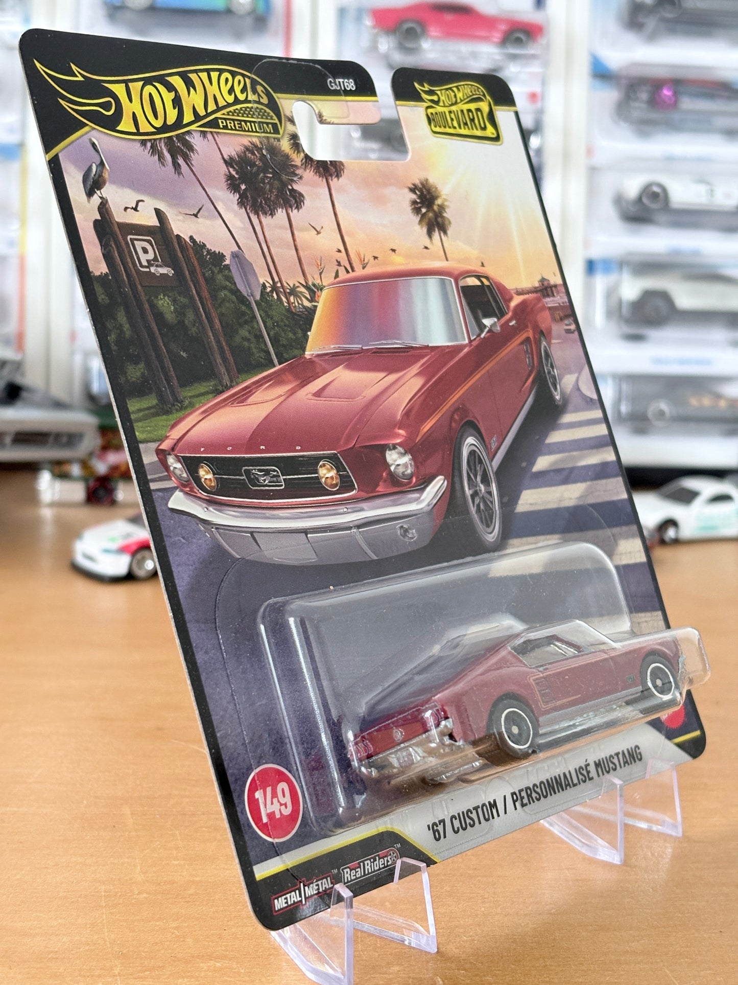 Hot Wheels '67 Custom Mustang Boulevard #149 Premium Diecast