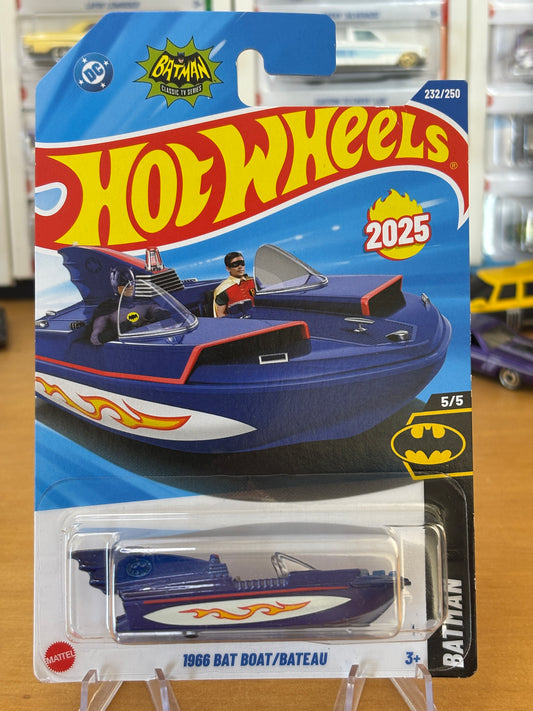 Hot Wheels Mainline / 1966 Bat Boat / 2025 Batman 5/5