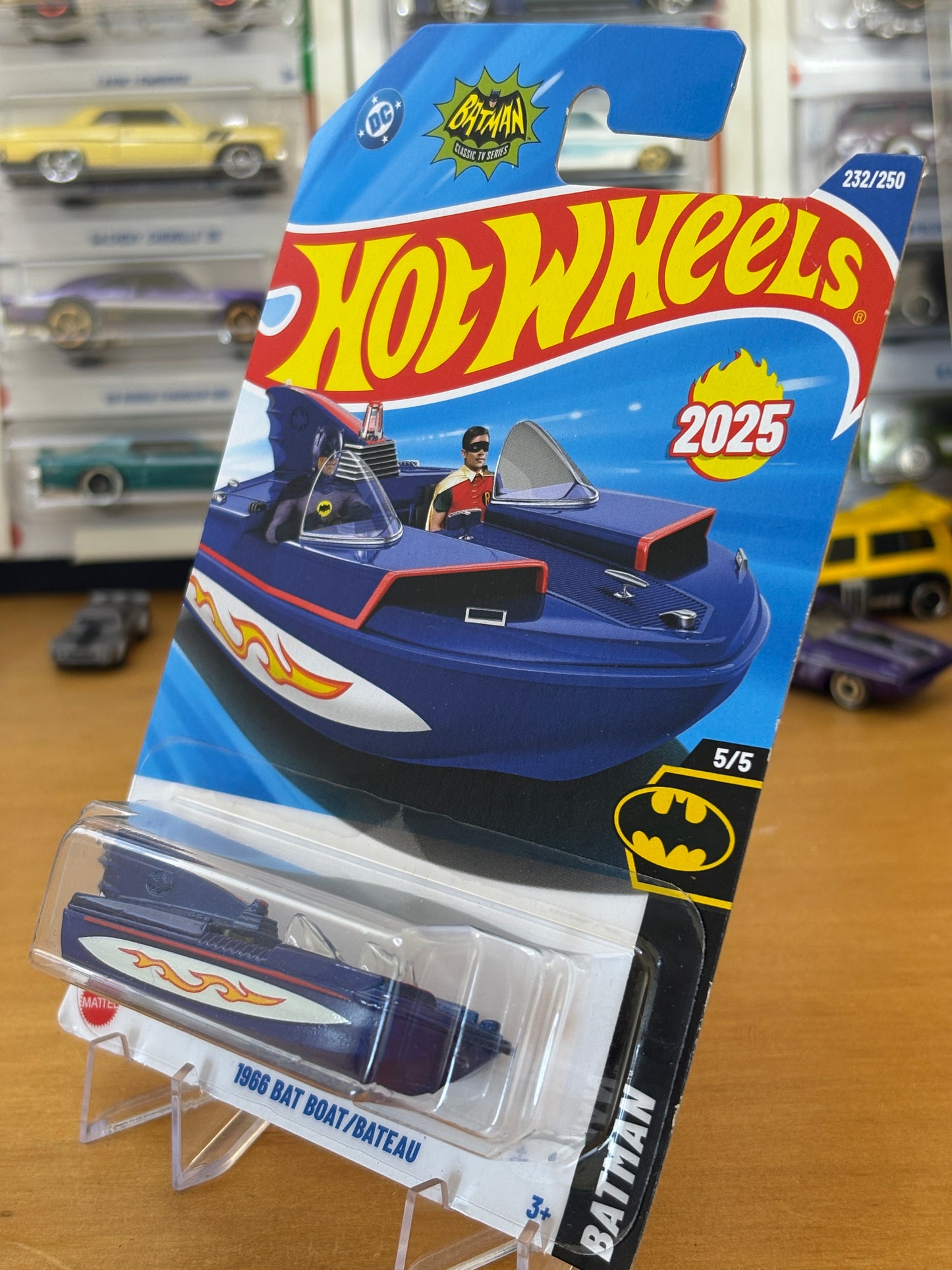 Hot Wheels Mainline / 1966 Bat Boat / 2025 Batman 5/5