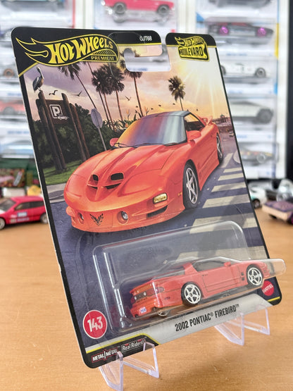 Hot Wheels 2002 Pontiac Firebird Boulevard #143 Premium Diecast