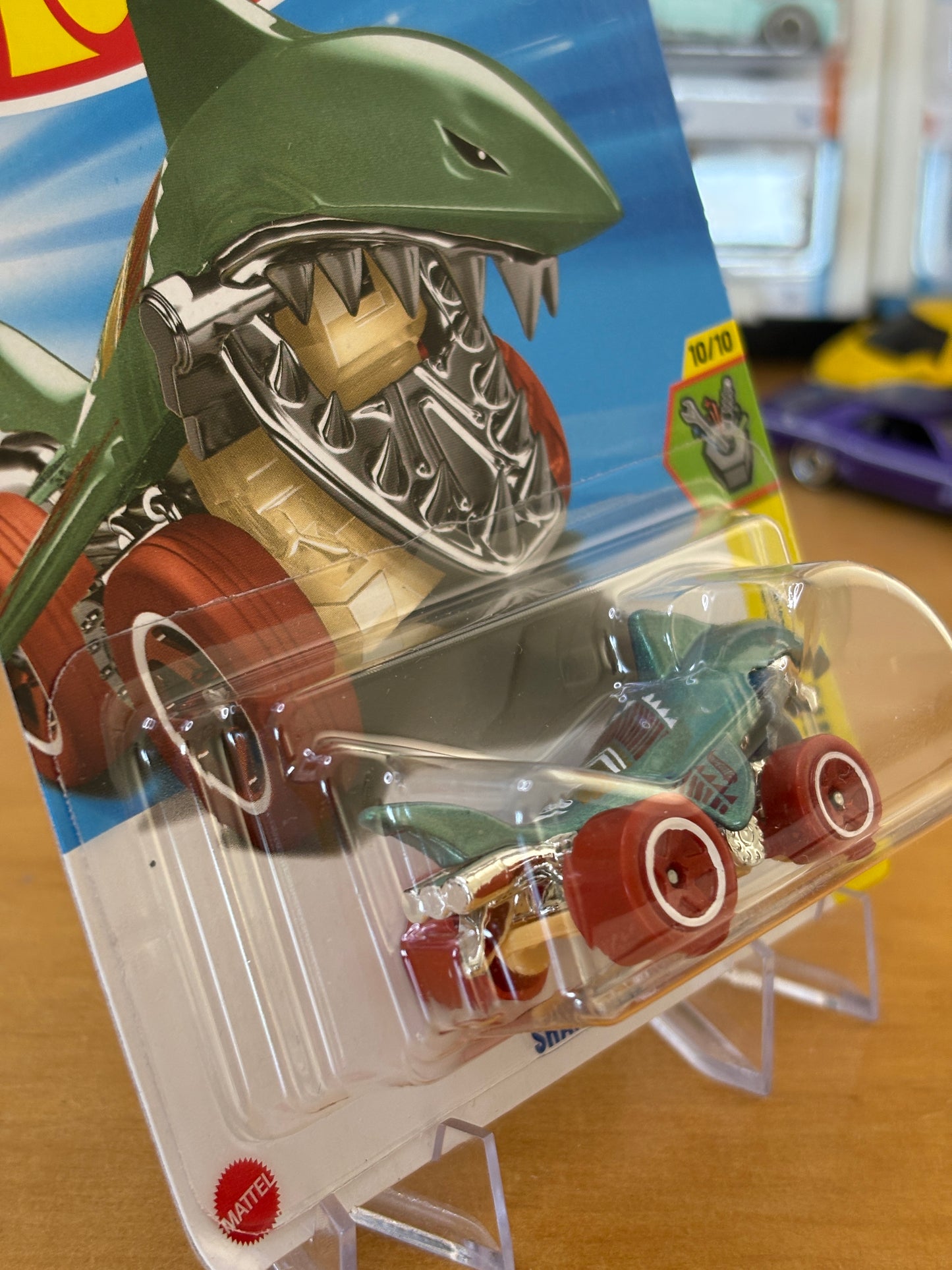 Hot Wheels Mainline Treasure Hunt / Shark Bite / 2025 Experimotors 10/10