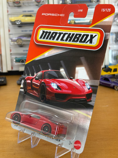 Matchbox Mainline / Porsche 918 Spyder / 2025 15/125