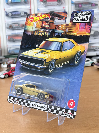 Hot Wheels 67 Camaro Boulevard #04 Premium Diecast