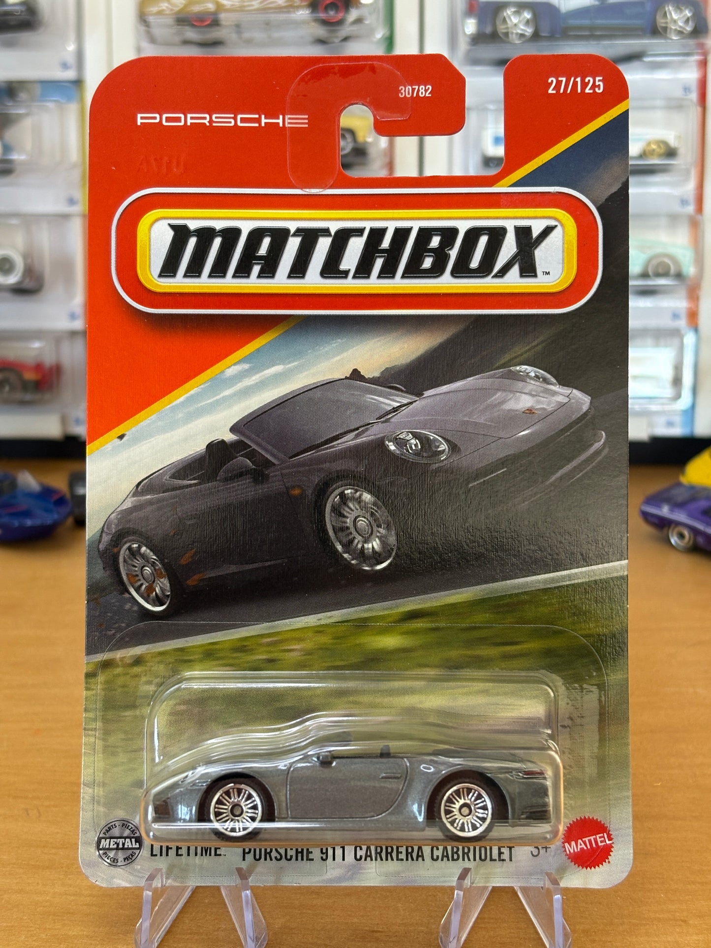 Matchbox Mainline / Porsche 911 Carrera Cabriolet / 2025 27/125