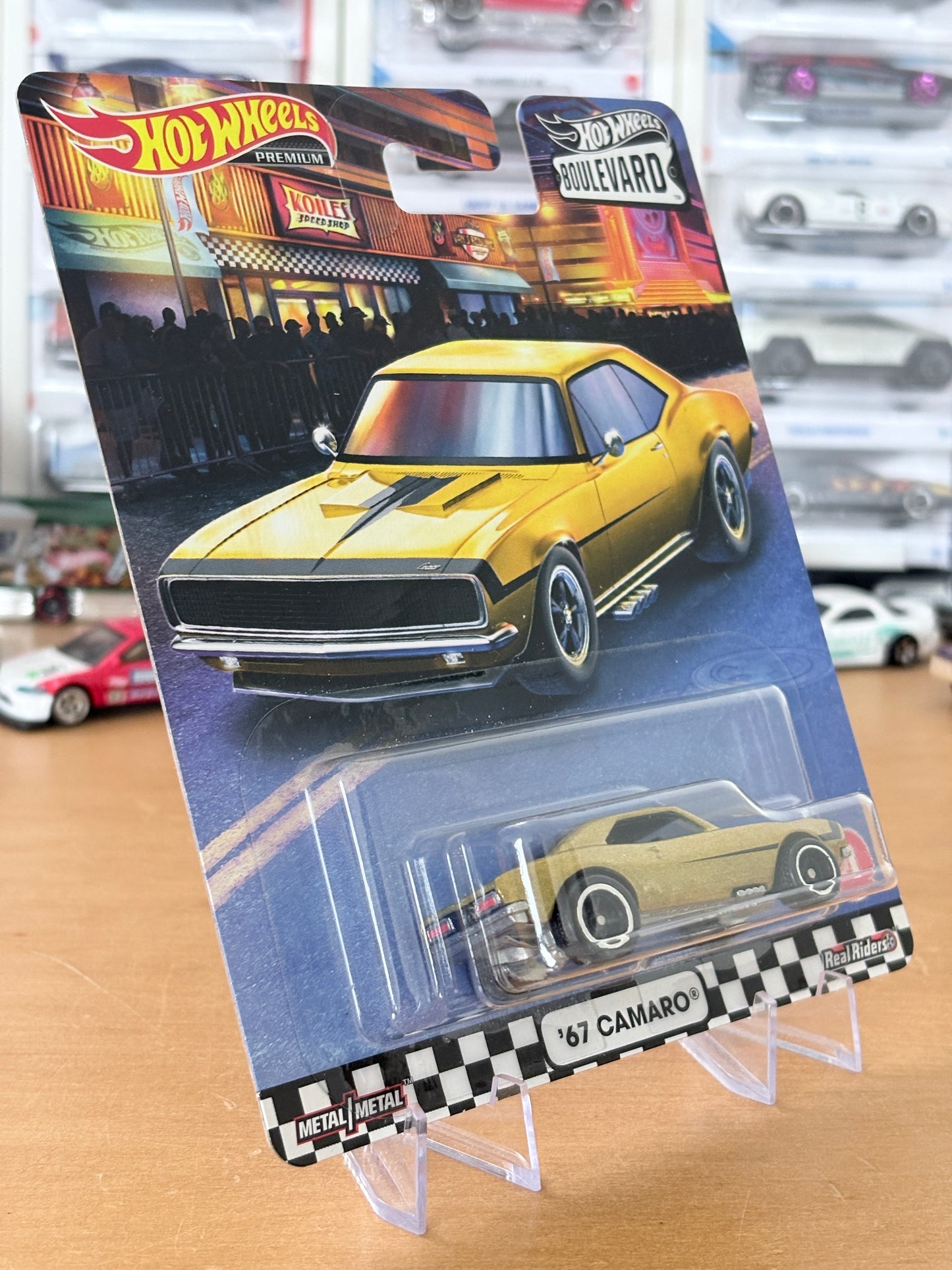 Hot Wheels 67 Camaro Boulevard #04 Premium Diecast