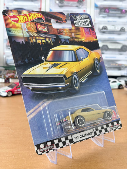 Hot Wheels 67 Camaro Boulevard #04 Premium Diecast