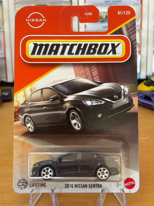 Matchbox Mainline / 2016 Nissan Sentra / 2025 91/125