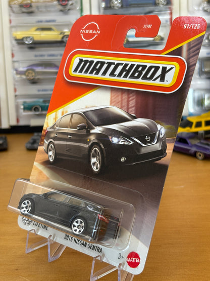 Matchbox Mainline / 2016 Nissan Sentra / 2025 91/125