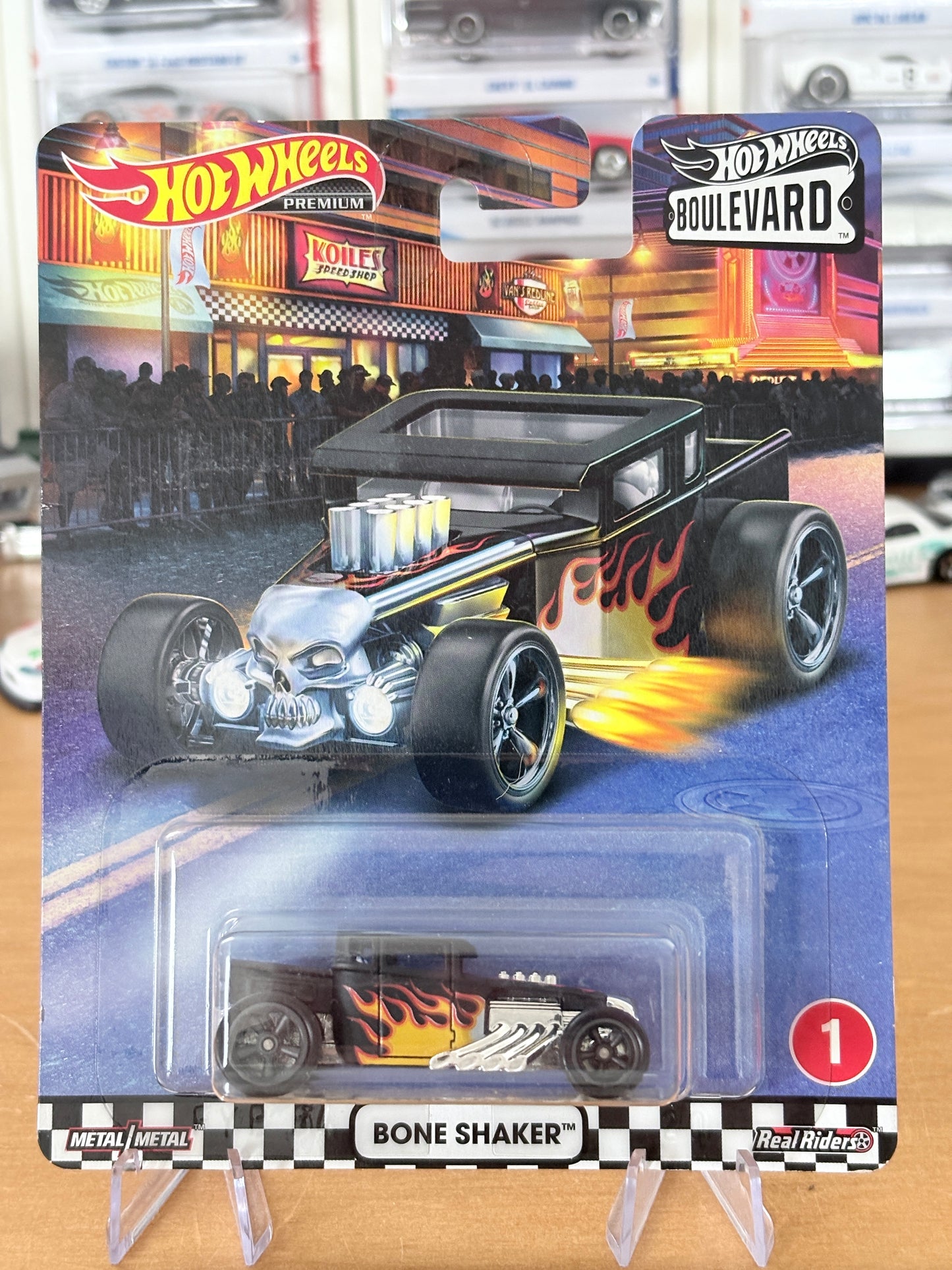 Hot Wheels Bone Shaker Boulevard #1 Premium Diecast