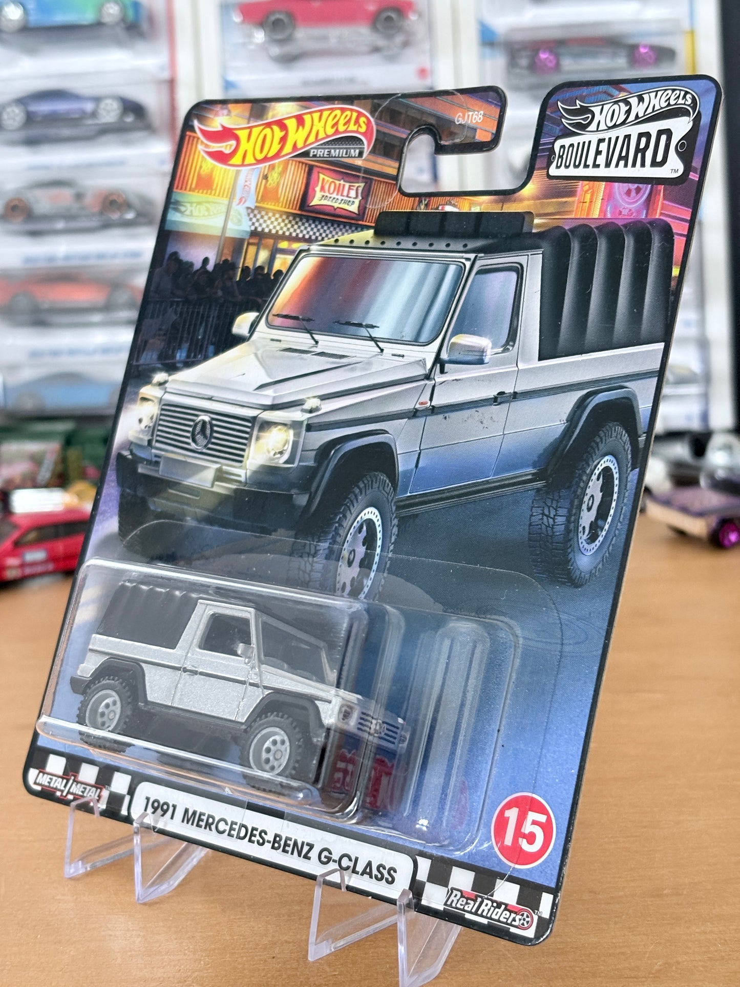 Hot Wheels 1991 Mercedes-Benz G Class Boulevard #15 Premium Diecast