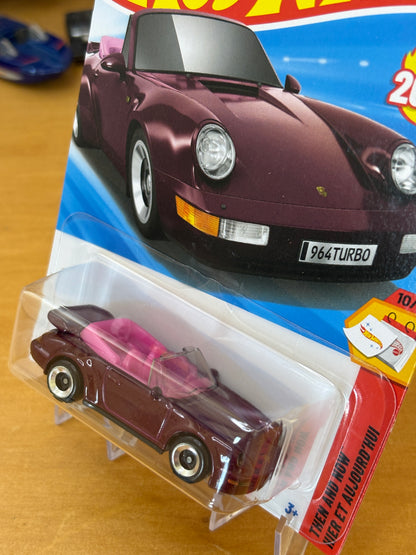Hot Wheels Mainline / Porsche 911 Turbo Cabriolet / 2025 Then and Now 10/10