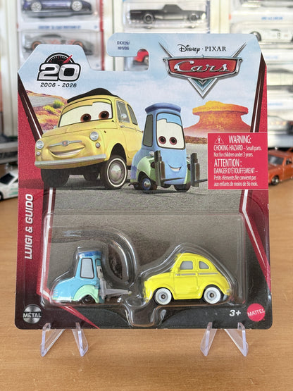 Disney Pixar Cars Luigi & Guido | 20th Anniversary