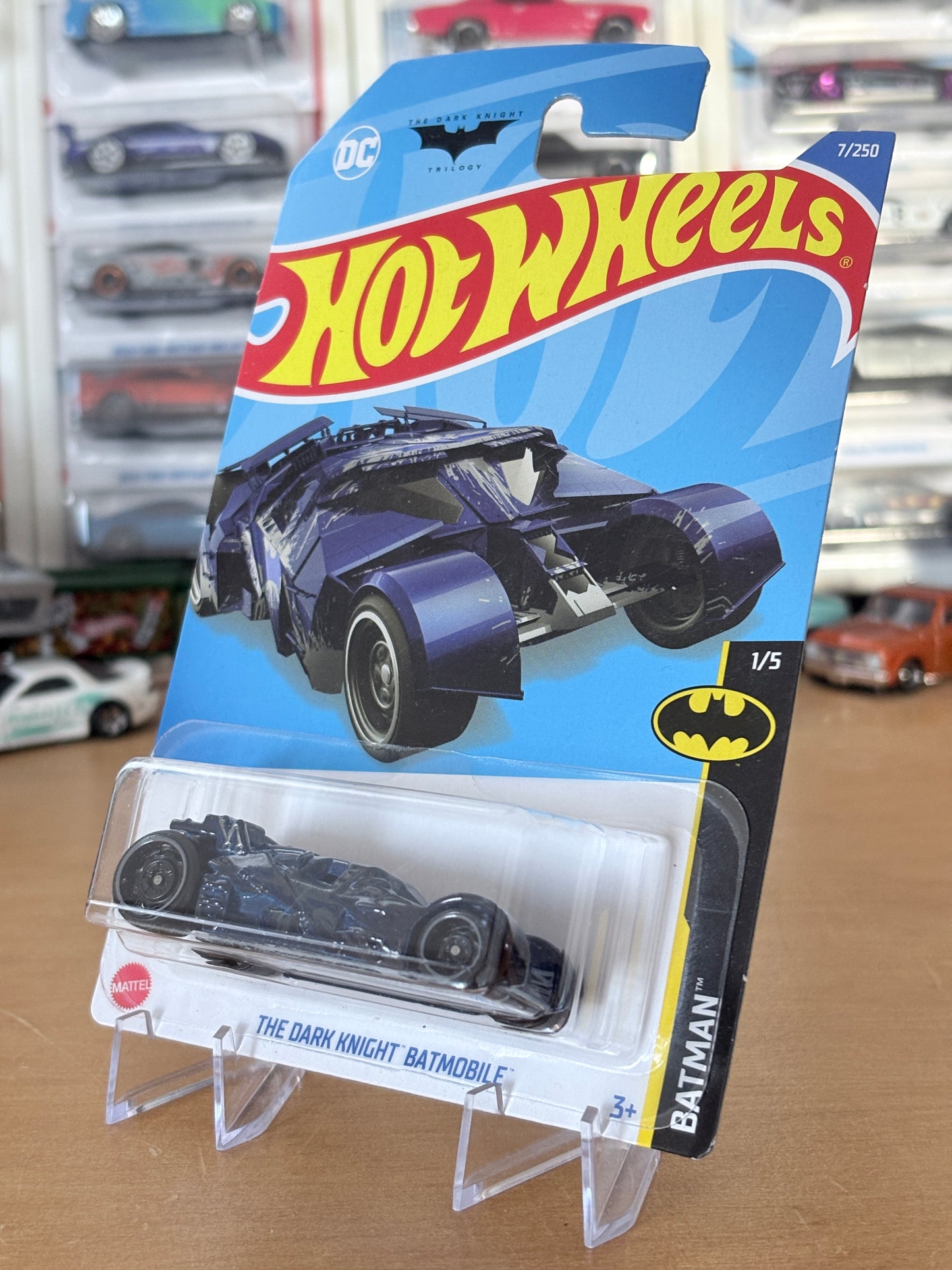 Hot Wheels The Dark Knight Batmobile | 2023 Batman 1/5 Mainline