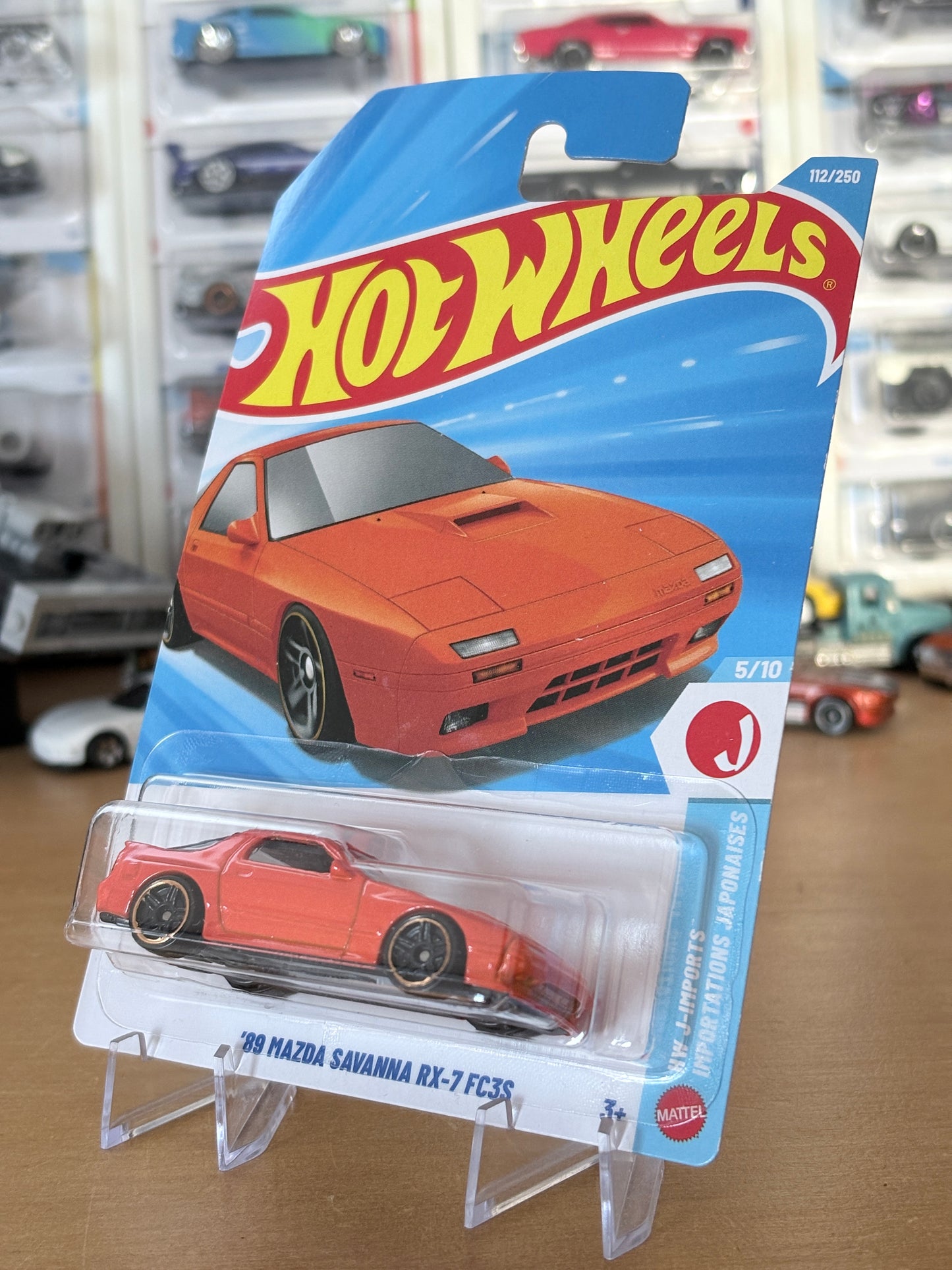 Hot Wheels '89 Mazda Savanna RX-7 FC35 | 2026 J-Imports 5/10 Mainline