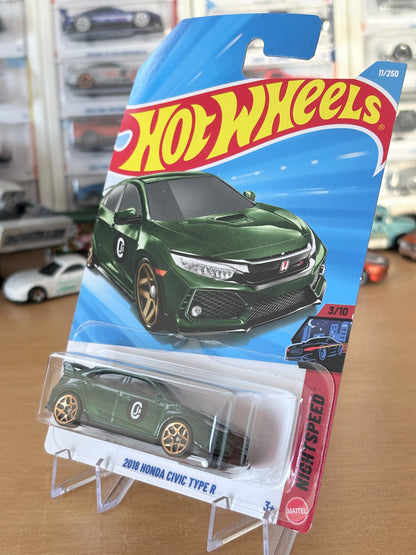 Hot Wheels 2018 Honda Civic Type R | 2026 Nightspeed 5/10 Mainline