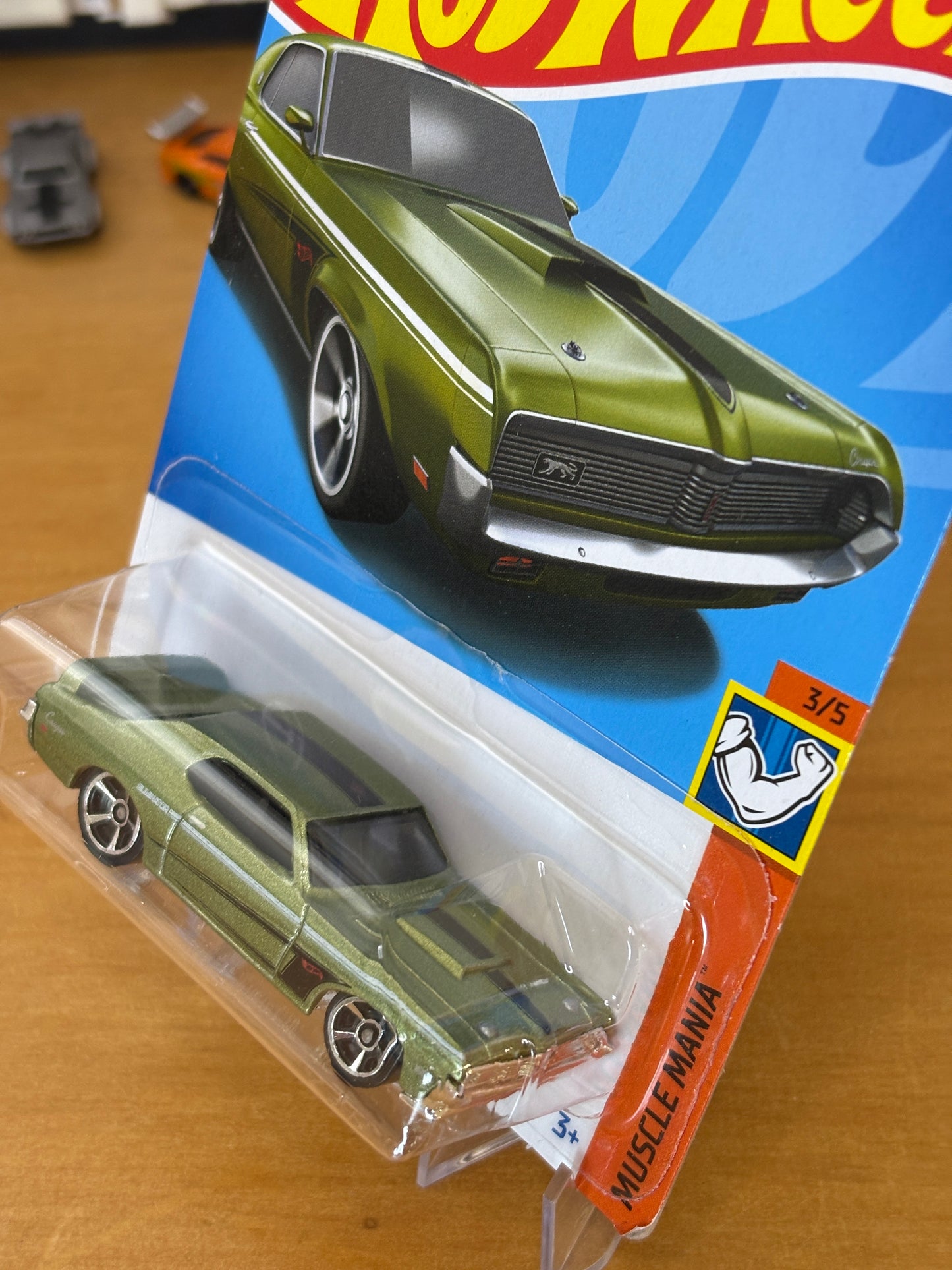 Hot Wheels Mainline / '69 Mercury Cougar Eliminator / 2024 Muscle Mania 3/5