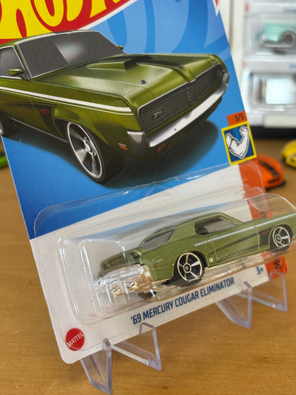 Hot Wheels Mainline / '69 Mercury Cougar Eliminator / 2024 Muscle Mania 3/5
