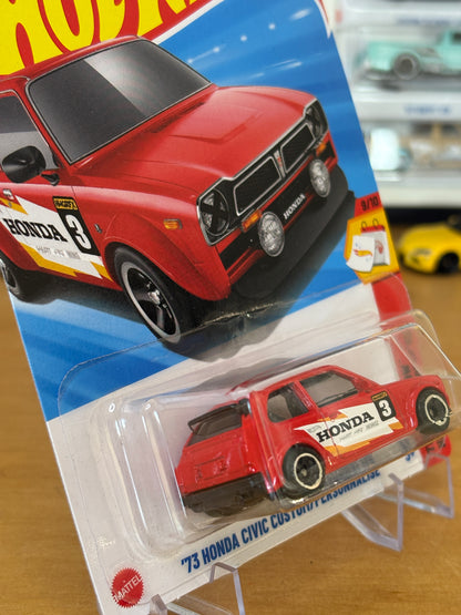 Hot Wheels Mainline / '73 Honda Civic Custom / 2025 Then and Now 9/10