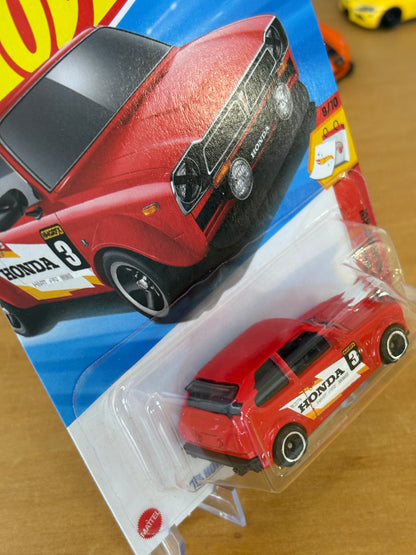 Hot Wheels Mainline / '73 Honda Civic Custom / 2025 Then and Now 9/10