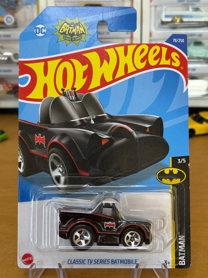 Hot Wheels Mainline / Classic TV Series Batmobile / 2022 Batman 3/5 TOONED