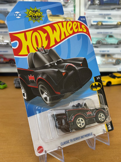 Hot Wheels Mainline / Classic TV Series Batmobile / 2022 Batman 3/5 TOONED