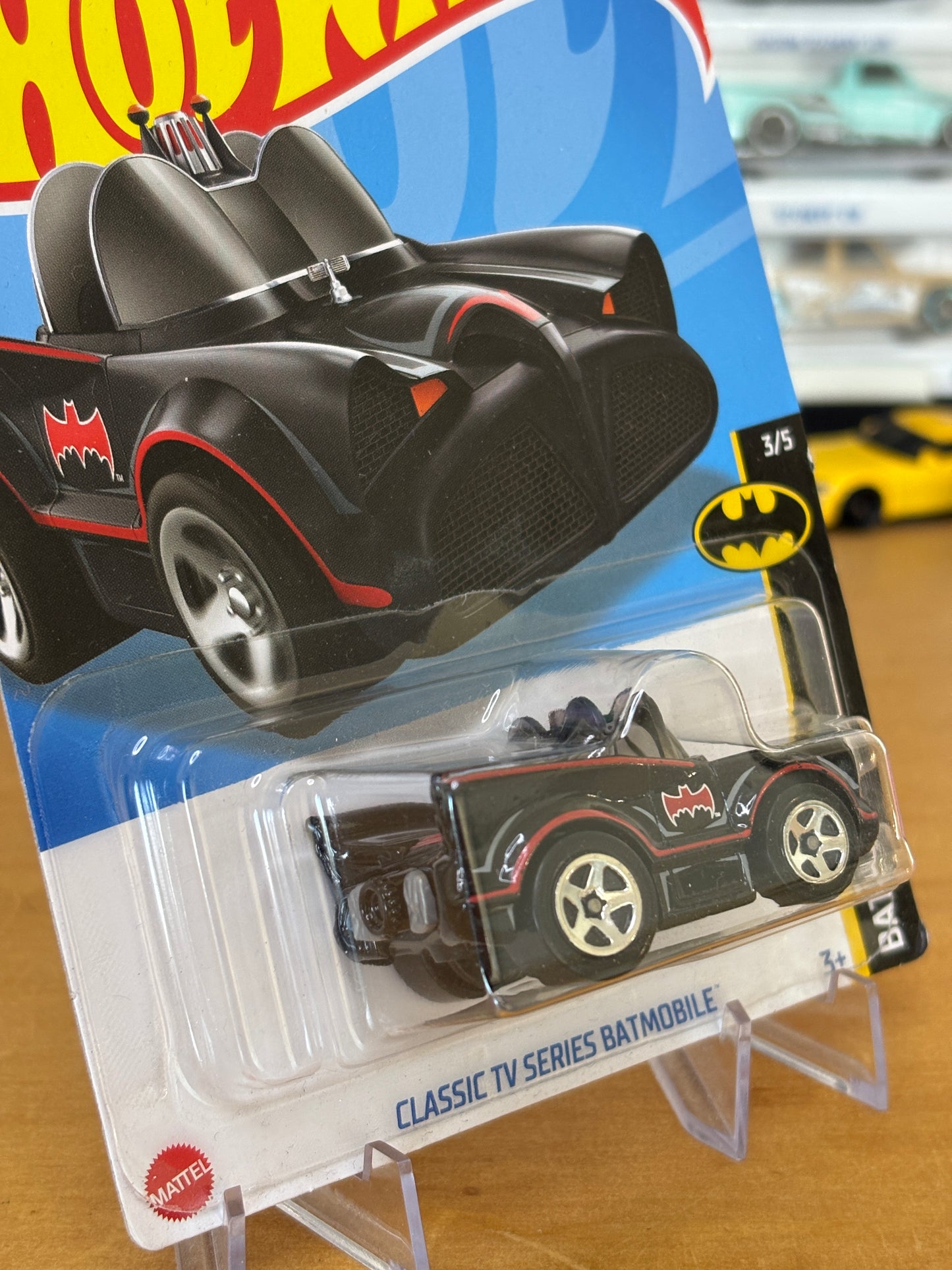 Hot Wheels Mainline / Classic TV Series Batmobile / 2022 Batman 3/5 TOONED