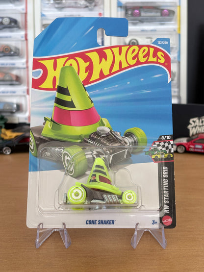 Hot Wheels Cone Shaker | 2026 HW Starting Grid 8/10 Mainline Treasure Hunt
