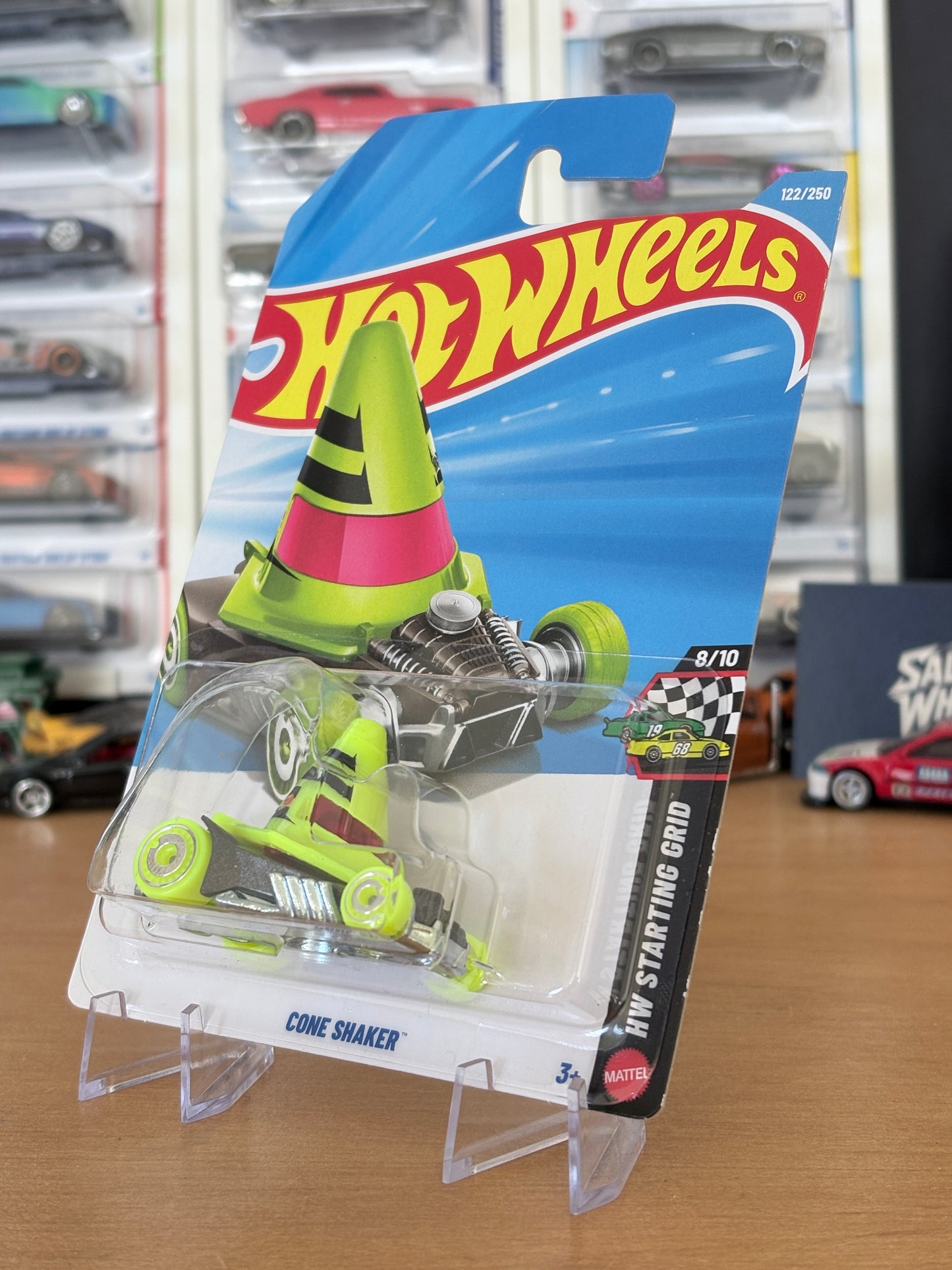 Hot Wheels Cone Shaker | 2026 HW Starting Grid 8/10 Mainline Treasure Hunt