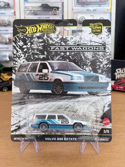 Hot Wheels Volvo 850 Estate | 2025 HW Fast Wagons 3/5 Premium Diecast