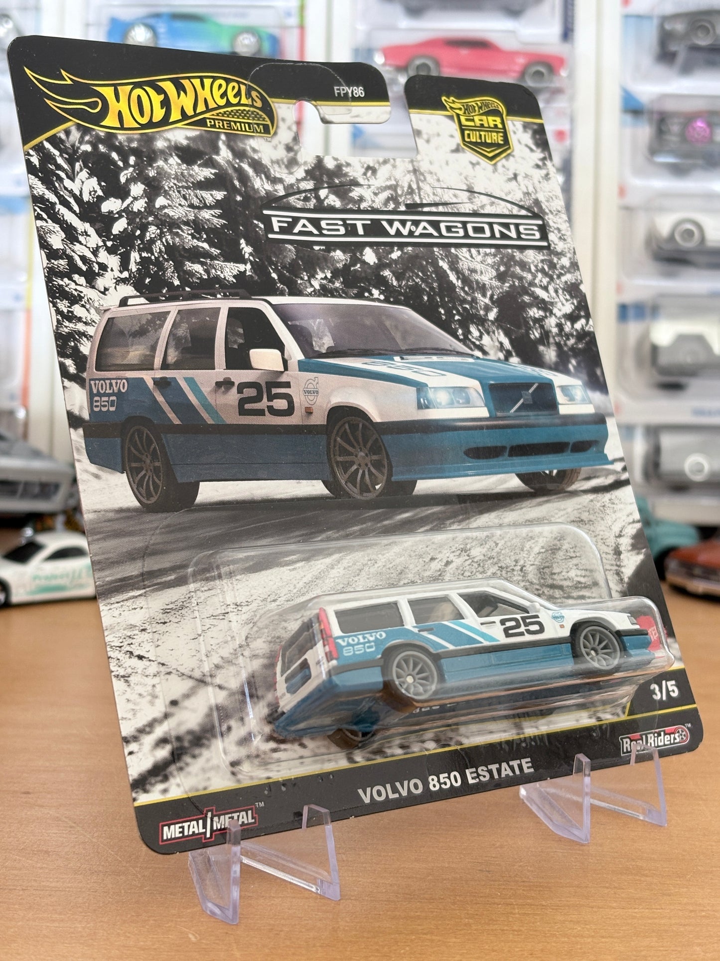 Hot Wheels Volvo 850 Estate | 2025 HW Fast Wagons 3/5 Premium Diecast