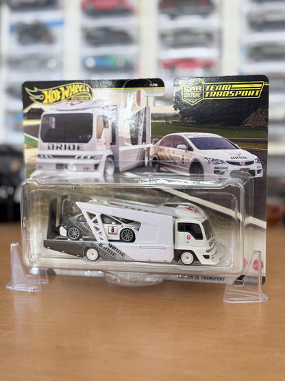 Hot Wheels '07 Honda Civic Type R & Kousoku Hauler | 2026 Team Transport #93