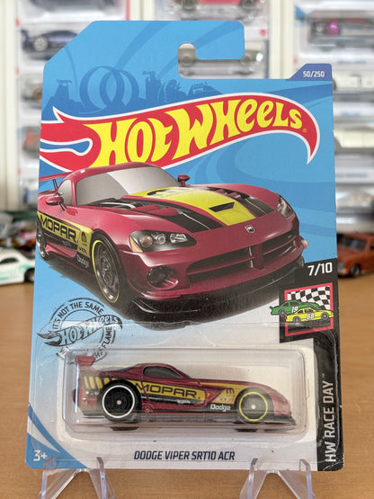Hot Wheels Dodge Viper SRT10 ACR | 2020 HW Race Day 7/10 Mainline