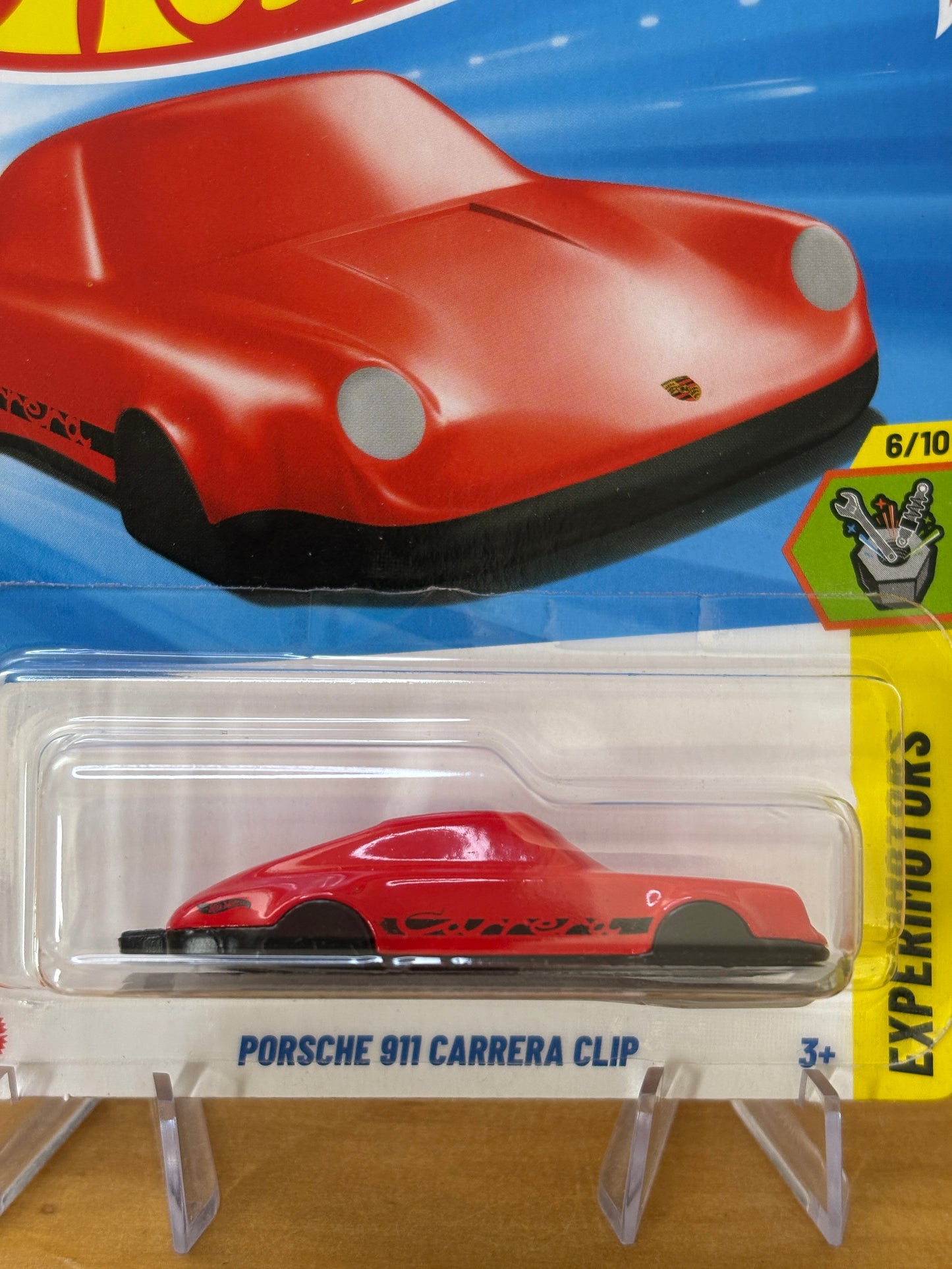 Hot Wheels Mainline / Porsche 911 Carrera Clip / 2025 HW: Experimotors 6/10