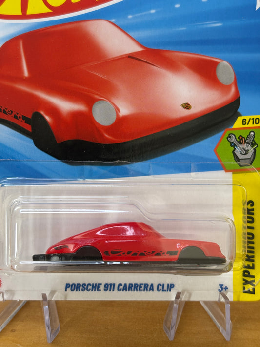 Hot Wheels Mainline / Porsche 911 Carrera Clip / 2025 HW: Experimotors 6/10