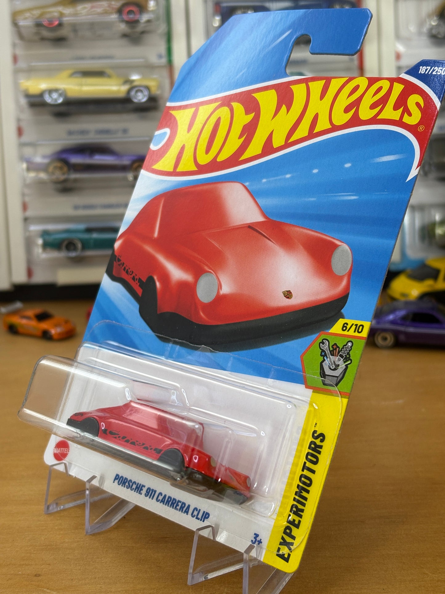 Hot Wheels Mainline / Porsche 911 Carrera Clip / 2025 HW: Experimotors 6/10