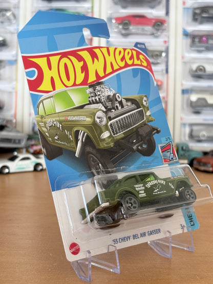 Hot Wheels '55 Chevy Bel Air Gasser | 2021 Chevy Bel Ari 2/5 Mainline