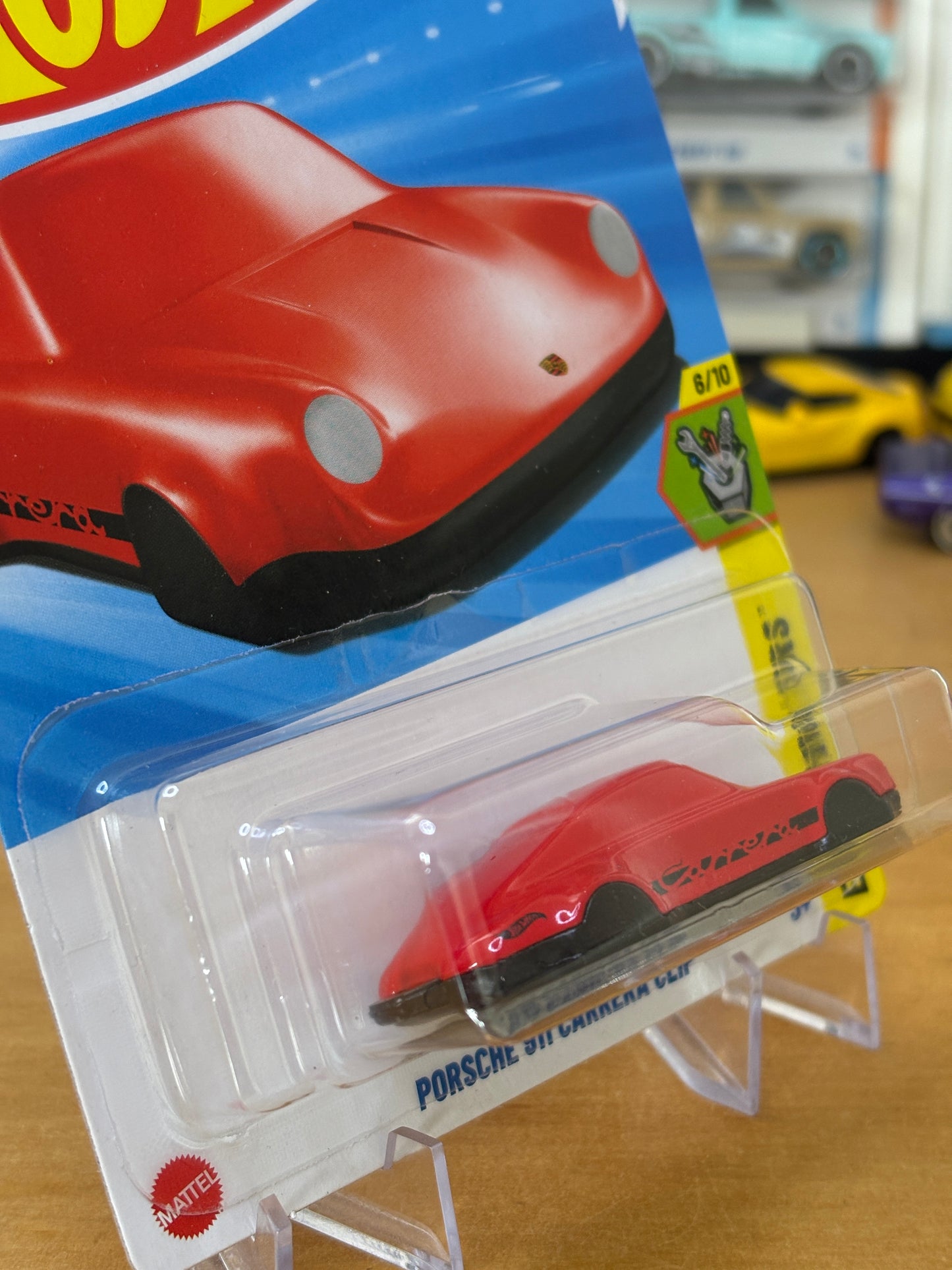 Hot Wheels Mainline / Porsche 911 Carrera Clip / 2025 HW: Experimotors 6/10