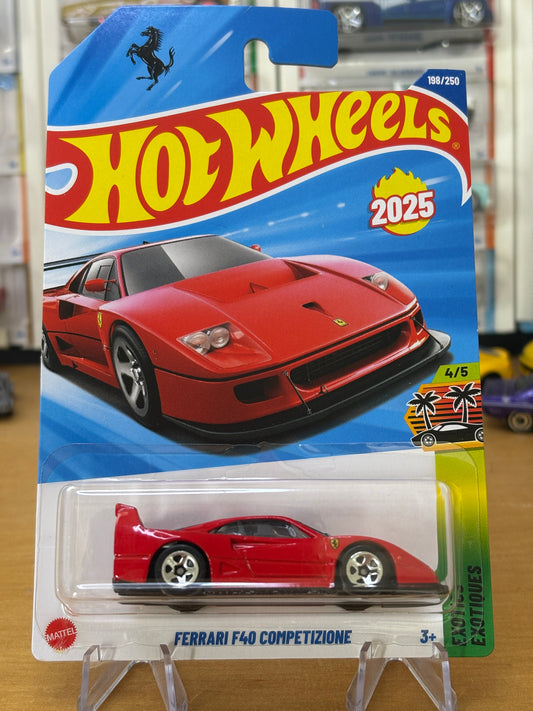 Hot Wheels Mainline / Ferrari F40 Competizione / 2025 Exotics 4/5