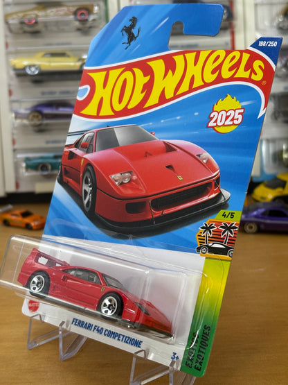 Hot Wheels Mainline / Ferrari F40 Competizione / 2025 Exotics 4/5