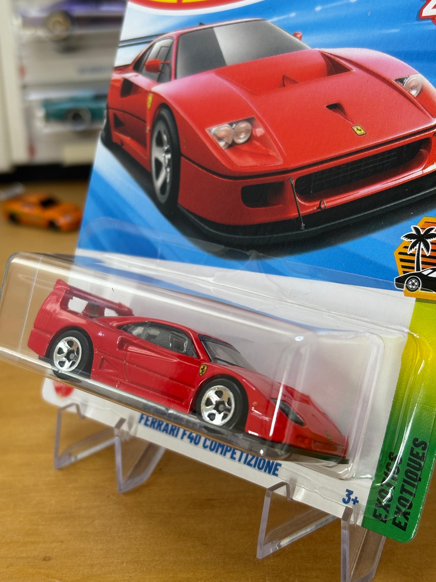 Hot Wheels Mainline / Ferrari F40 Competizione / 2025 Exotics 4/5