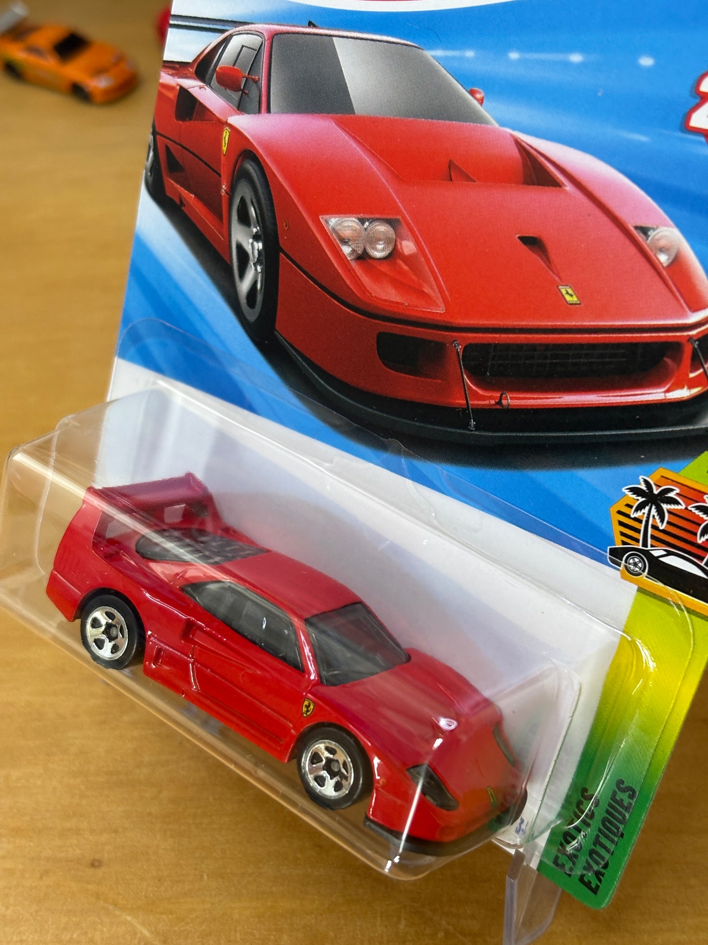 Hot Wheels Mainline / Ferrari F40 Competizione / 2025 Exotics 4/5