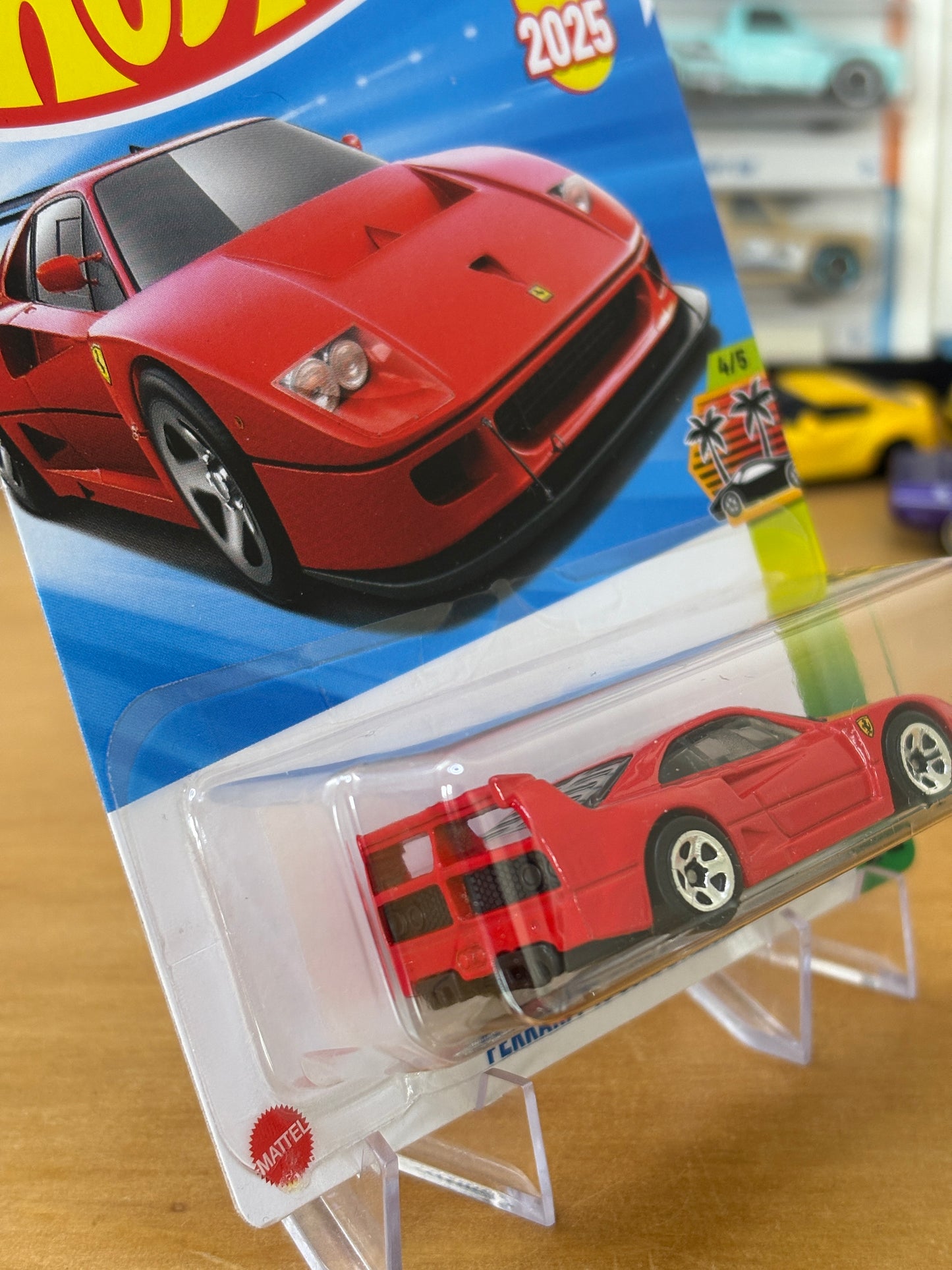 Hot Wheels Mainline / Ferrari F40 Competizione / 2025 Exotics 4/5