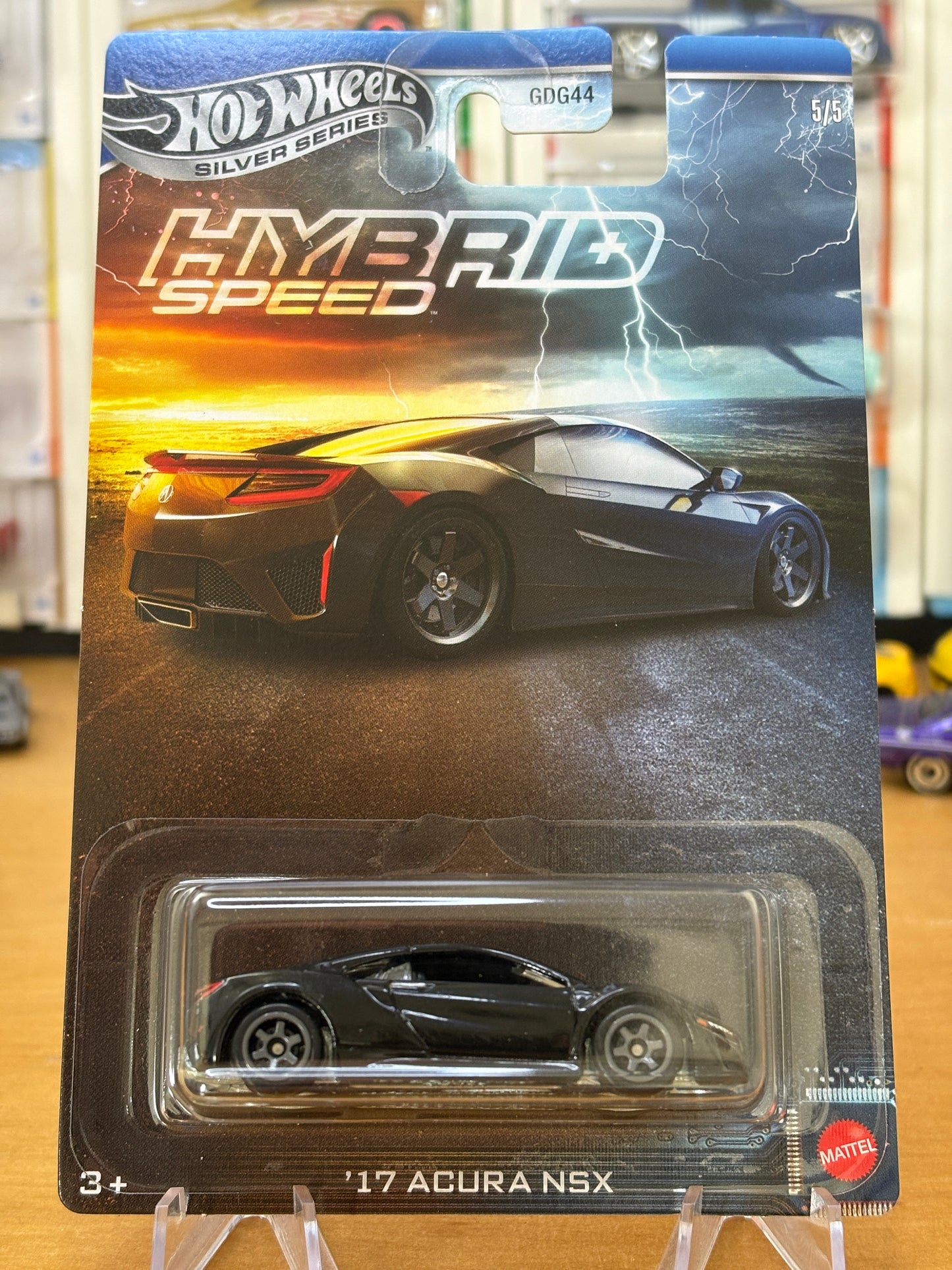 Hot Wheels Silver Series / '17 Acura NSX / 2025 Hybrid Speed 5/5