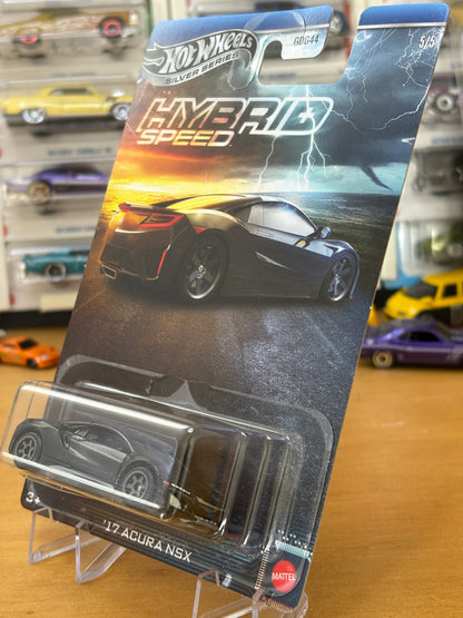 Hot Wheels Silver Series / '17 Acura NSX / 2025 Hybrid Speed 5/5