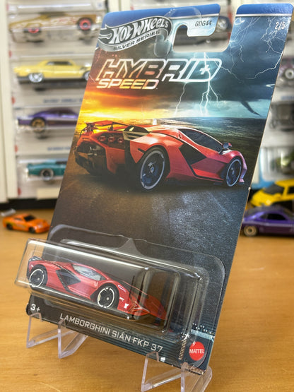 Hot Wheels Silver Series / Lamborghini Sian FKP 37 / 2025 Hybrid Speed 2/5