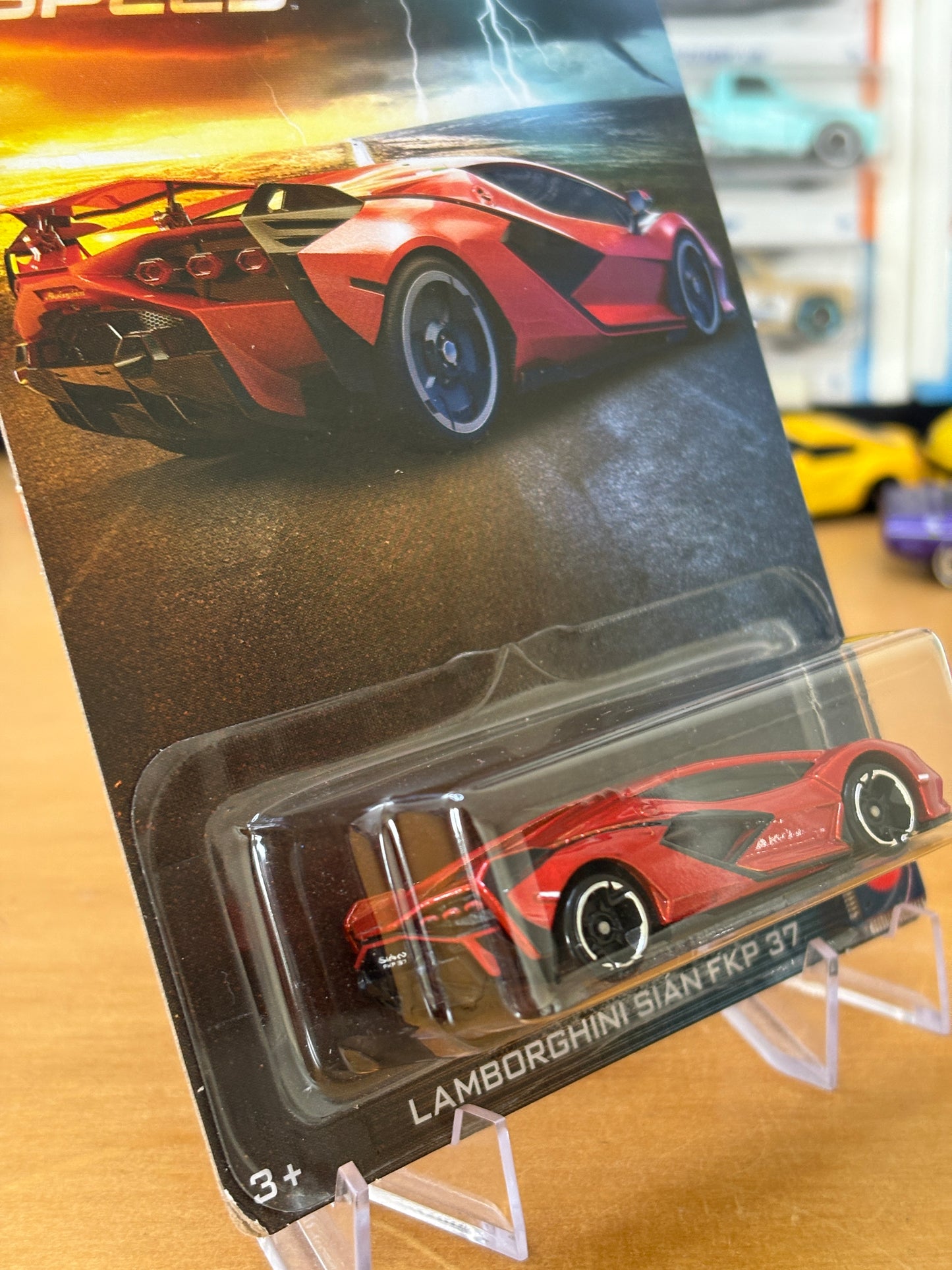 Hot Wheels Silver Series / Lamborghini Sian FKP 37 / 2025 Hybrid Speed 2/5